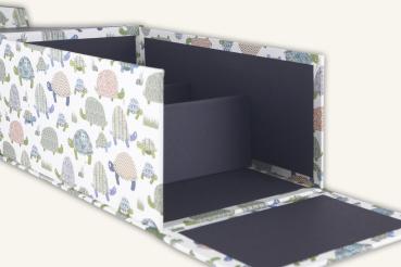 Preview: Fotobox "Schildkröten", Schachtel für 10 x 15 cm Fotos